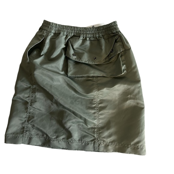 Studio Tomboy X Nylon Cargo Mini Skirt High Rise Drawstring Waist NWT Size XS - Picture 4 of 15